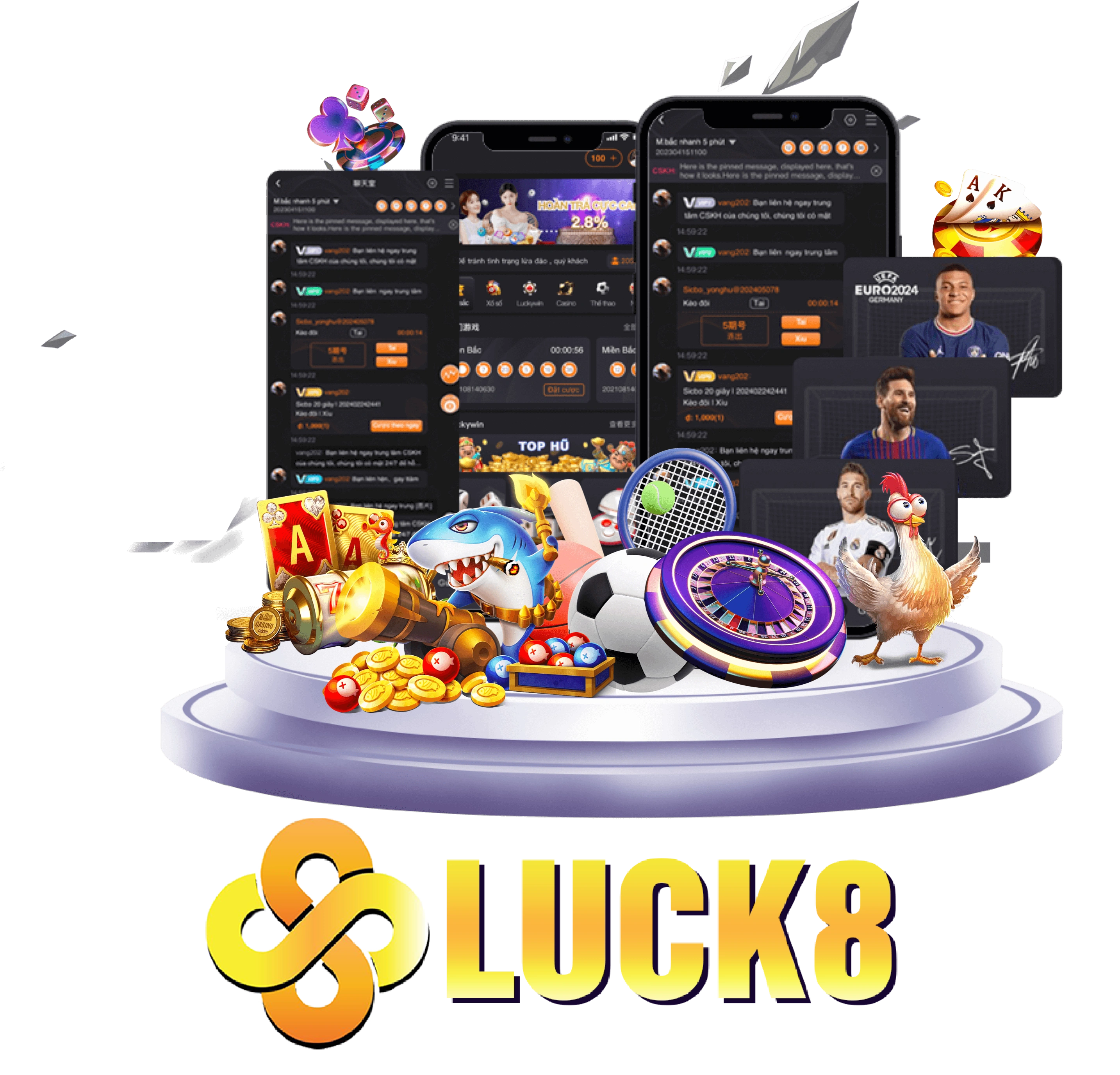 Ứng dụng Luck8